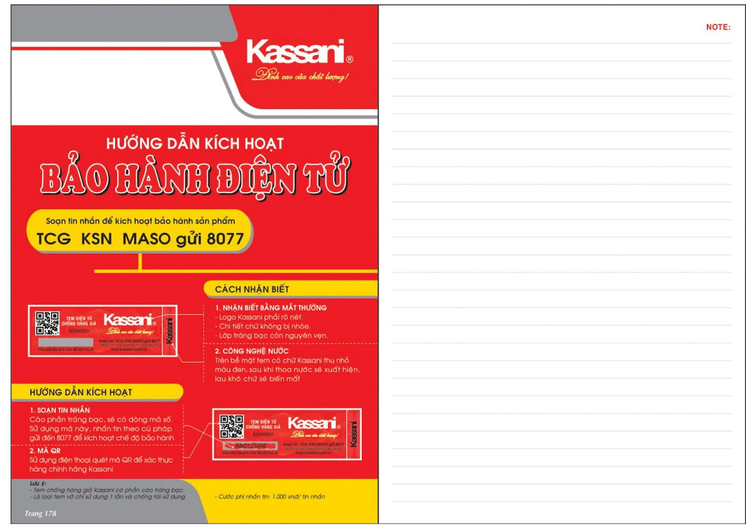 Thiết bị vệ sinh KASSANI Catalogue và Bảng giá mới nhất /Page 90